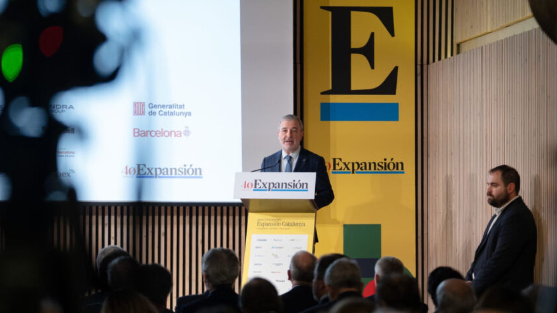 Jaume Collboni a la trobada Expansión