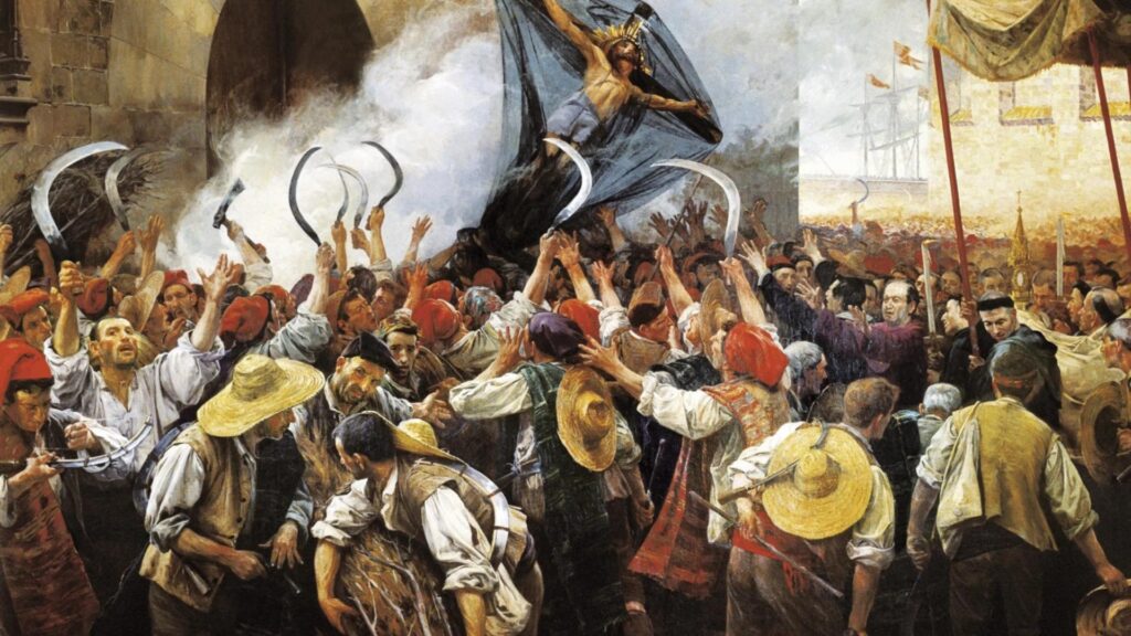 "Corpus de Sang", obra representativa de la Guerra dels Segadors