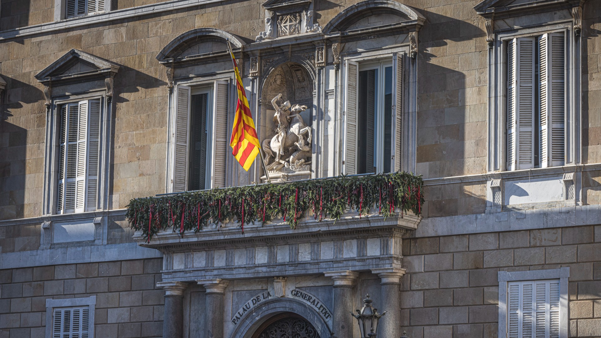 façana palau generalitat