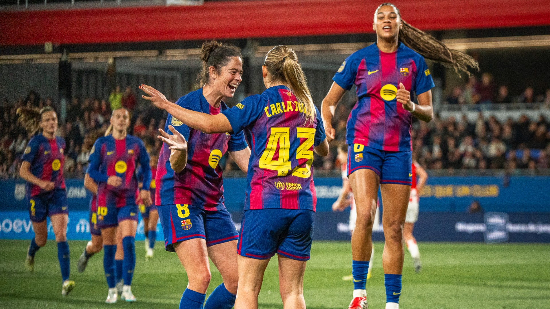 Victòria contundent del FC Barcelona contra l'Athletic Club