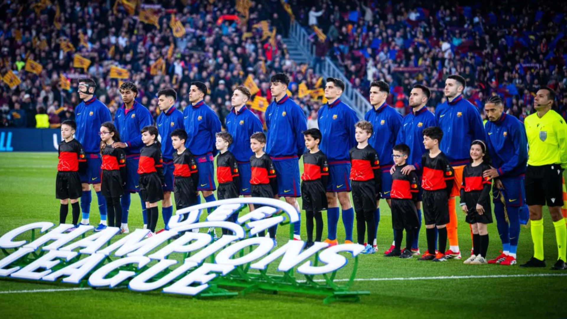 FC Barcelona _ Newcastle vuitens de final Champions tornada