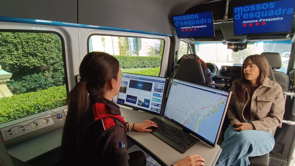 furgoneta Mossos d'Esquadra