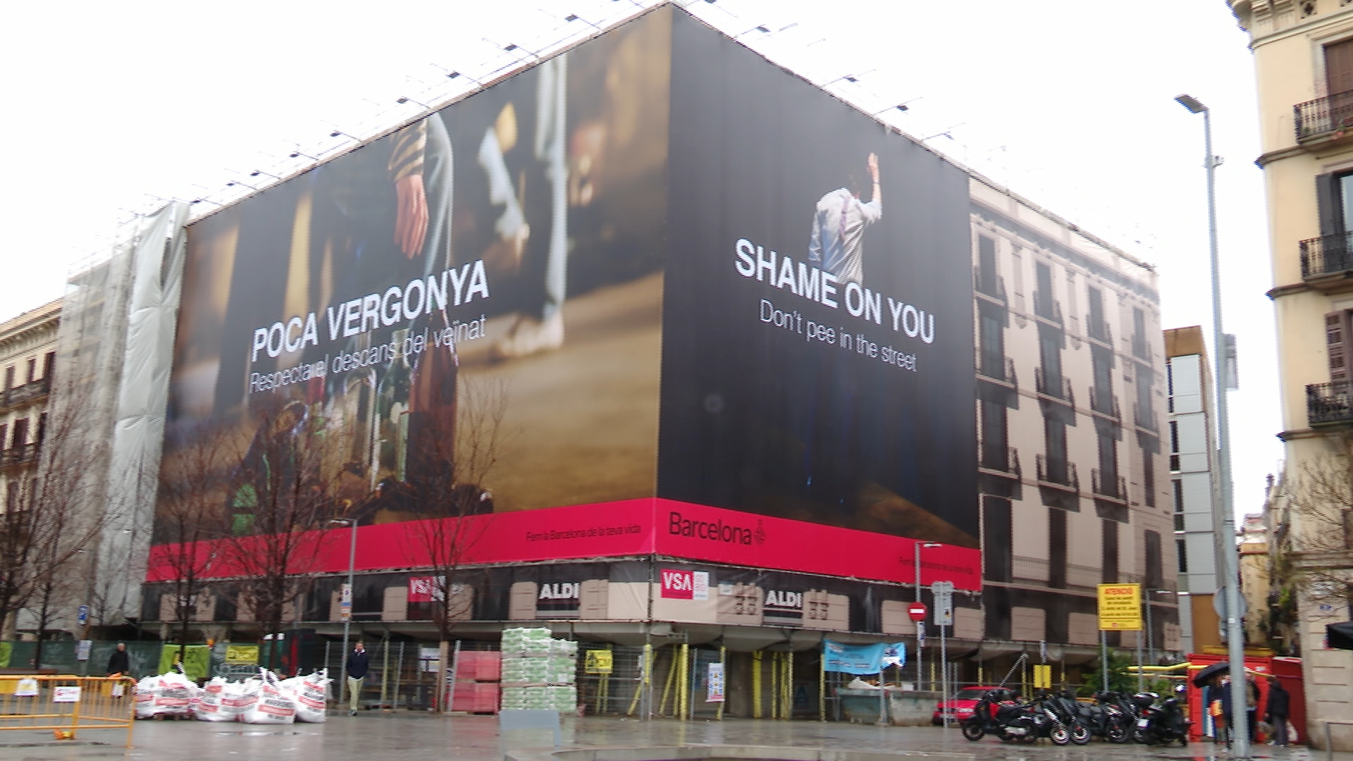 campanya poca vergonya incivisme barcelona