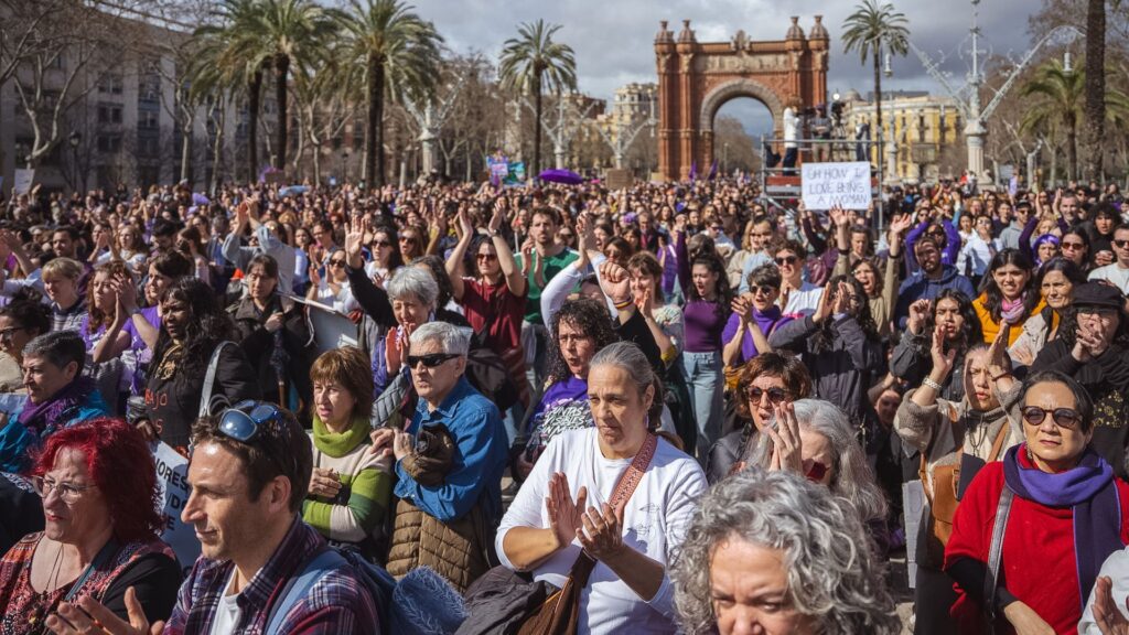 manifestaci&oacute; 8M