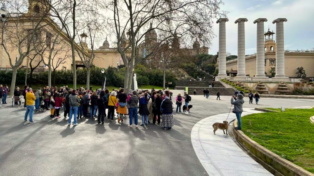 marxa feminista montjuic