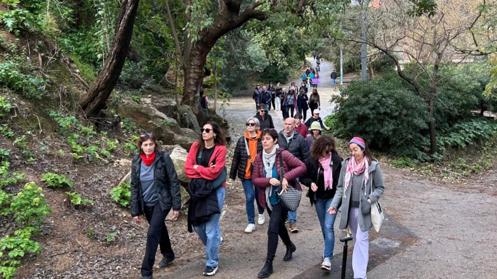 marxa feminista montjuic
