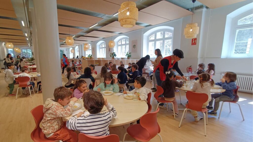 menjador escolar Barcelona