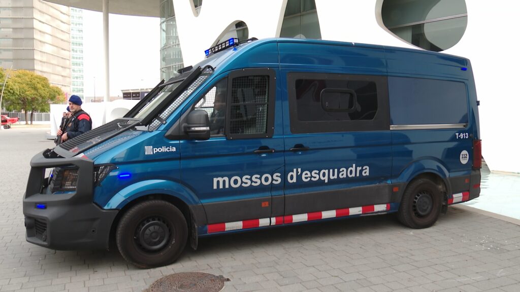 Mossos al Mobile World Congress