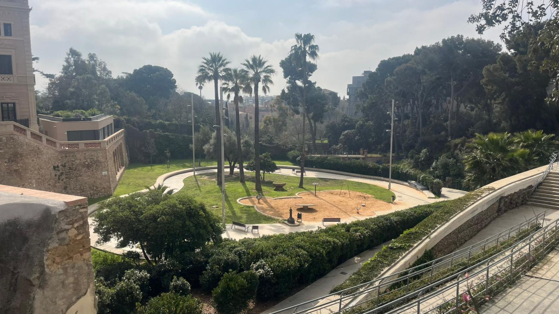 parc Joan Revent&oacute;s pesta porcina