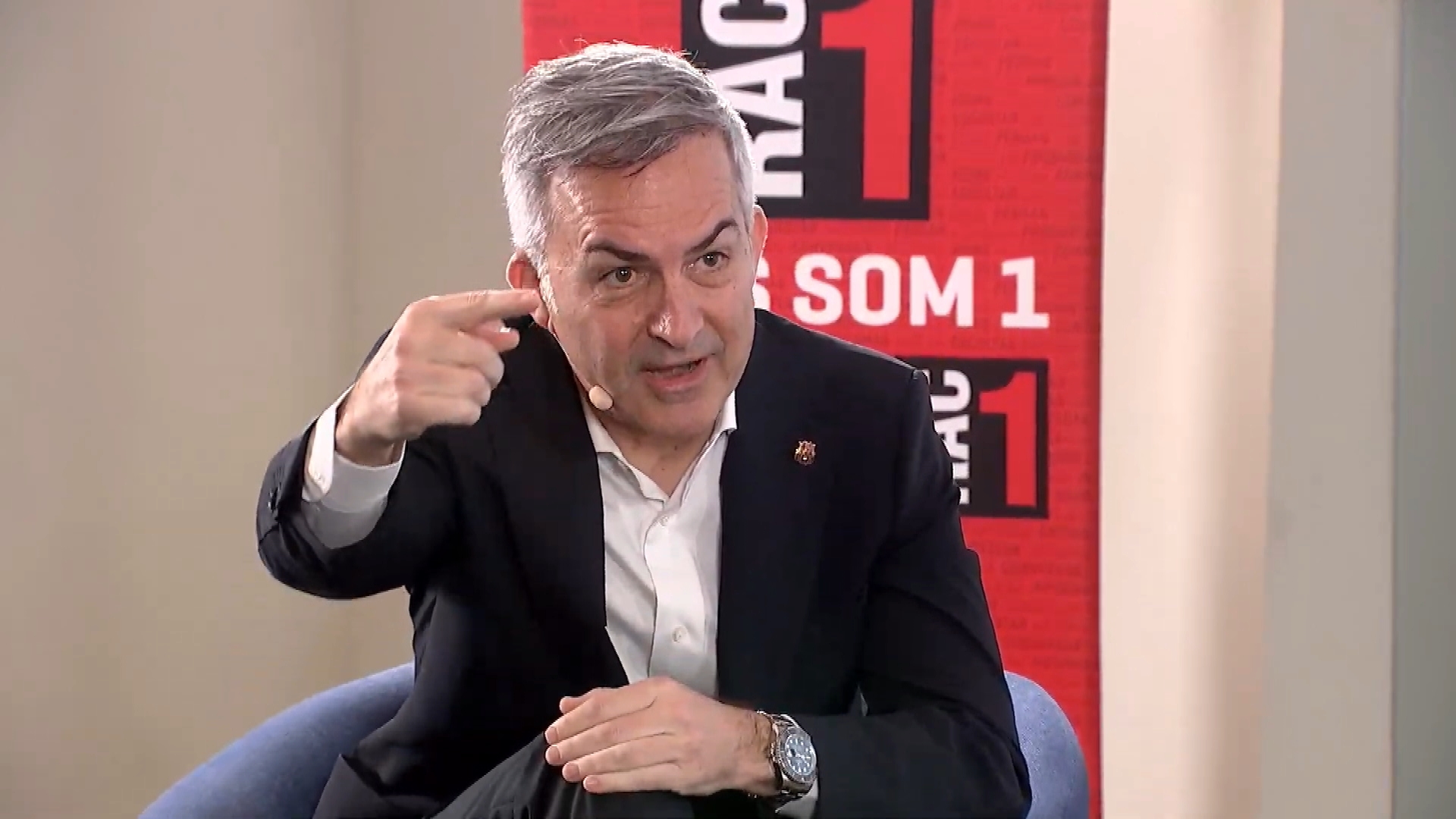 Víctor Font amb Joan Laporta, el debat a RAC1