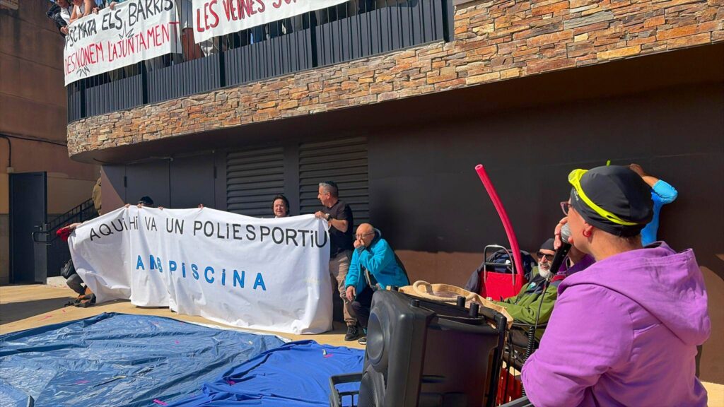 protesta piscina prosperitat