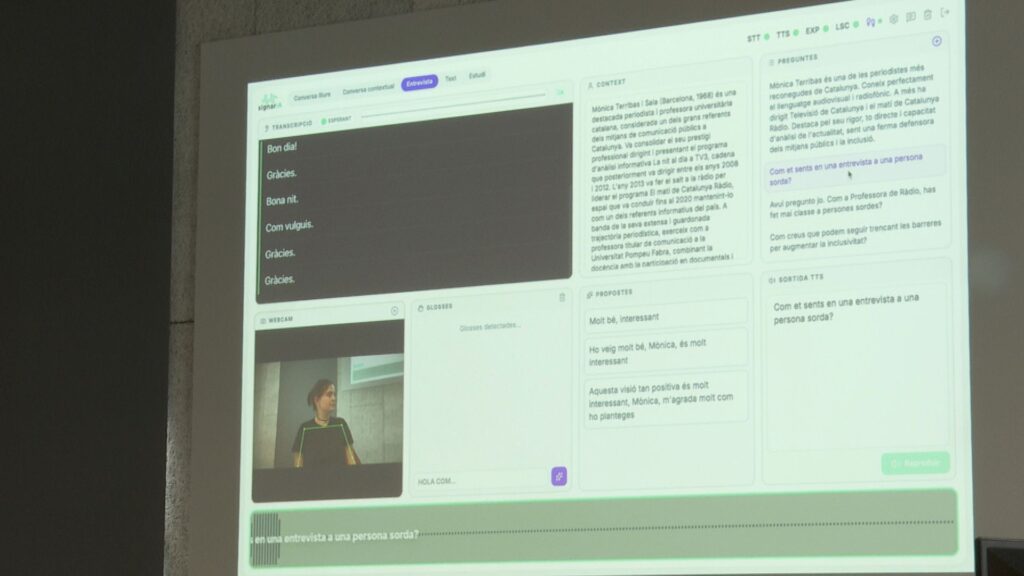 Ràdio inclusiva per a persones sordes: una eina converteix la llengua de signes en veu | discapacitats, llengua, ràdio
