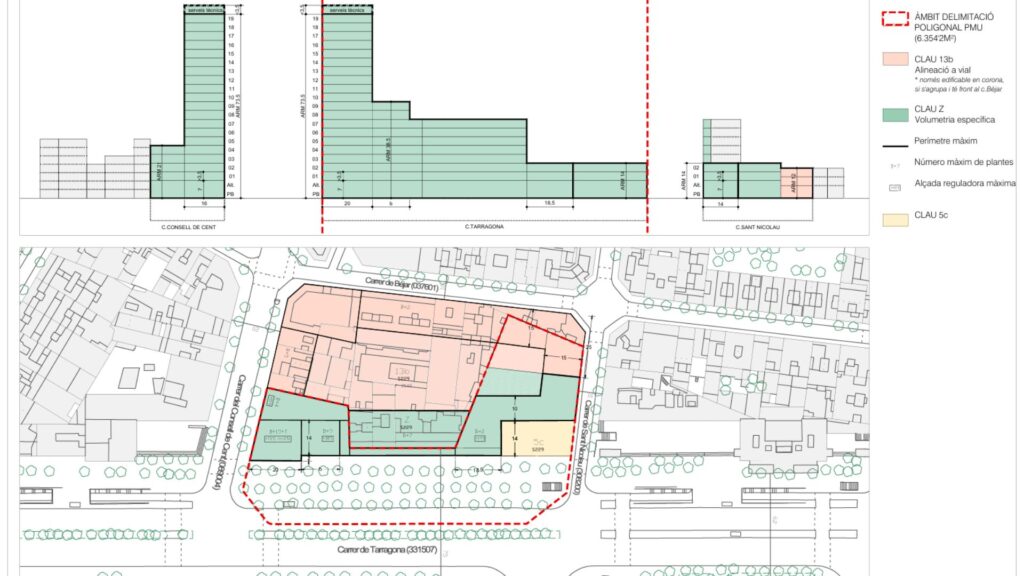 edificis torre carrer Tarragona