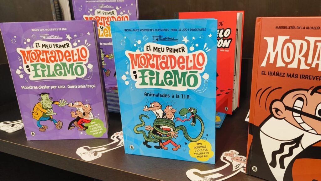 Barcelona s’omple de vinyetes dels personatges d’Ibáñez | biblioteques, còmic, llibre, llibres