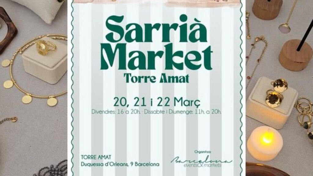 Mercats de cap de setmana a Barcelona, fires i festes del 2026: agenda amb horaris | agenda del cap de setmana, mercats, moda