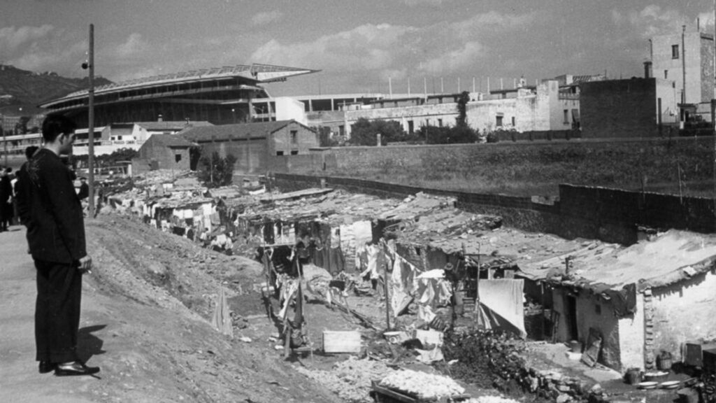Camp nou i travessera de Les Corts