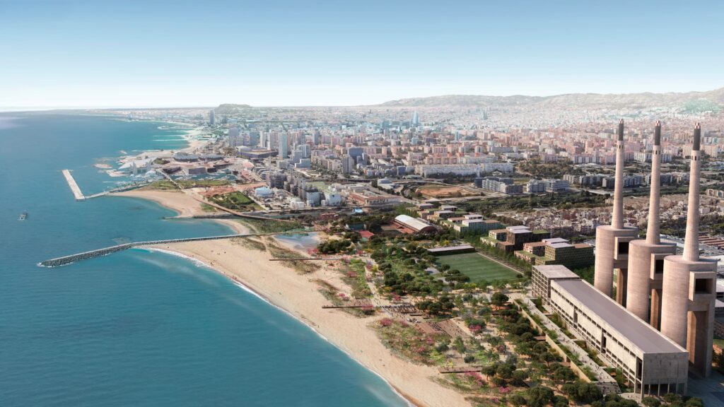 Avança la transformació de les Tres Xemeneies del Besòs, amb dues parades noves del Trambesòs | Ajuntament de Barcelona, ATM, equipaments, Generalitat de Catalunya, Trambesòs