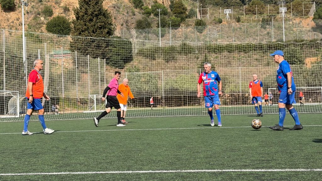 futbol caminant al Walking football barcelona