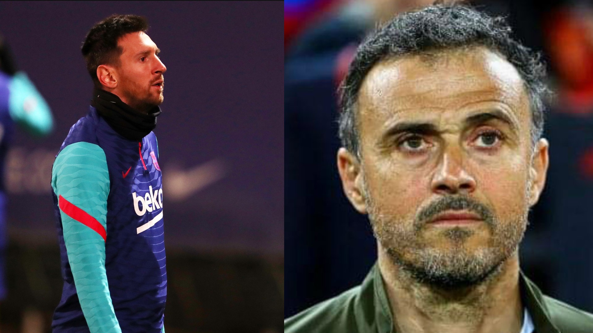 Luis Enrique i Leo Messi