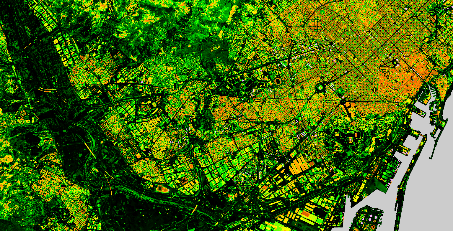 Nou mètode per mesurar els canvis en l’alçària d'arbres i edificis | arbres, edificis històrics
