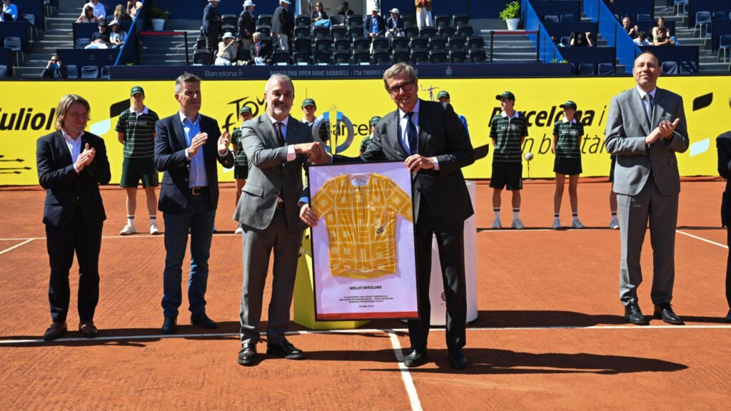 Agermanament entre el Gran D&eacute;part del Tour de Fran&ccedil;a i el Reial Club de Tenis Barcelona