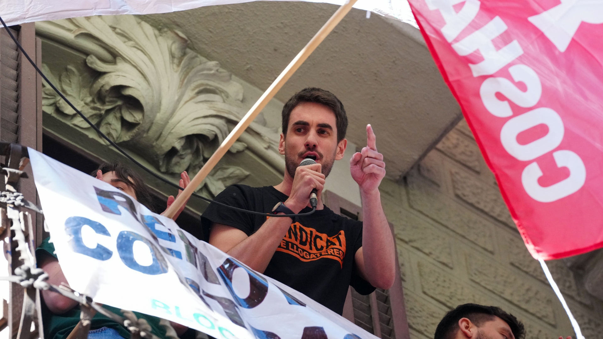 ajornat desnonament bloc Sant Agustí