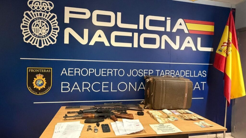 detingut droga Brasil aeroport Barcelona