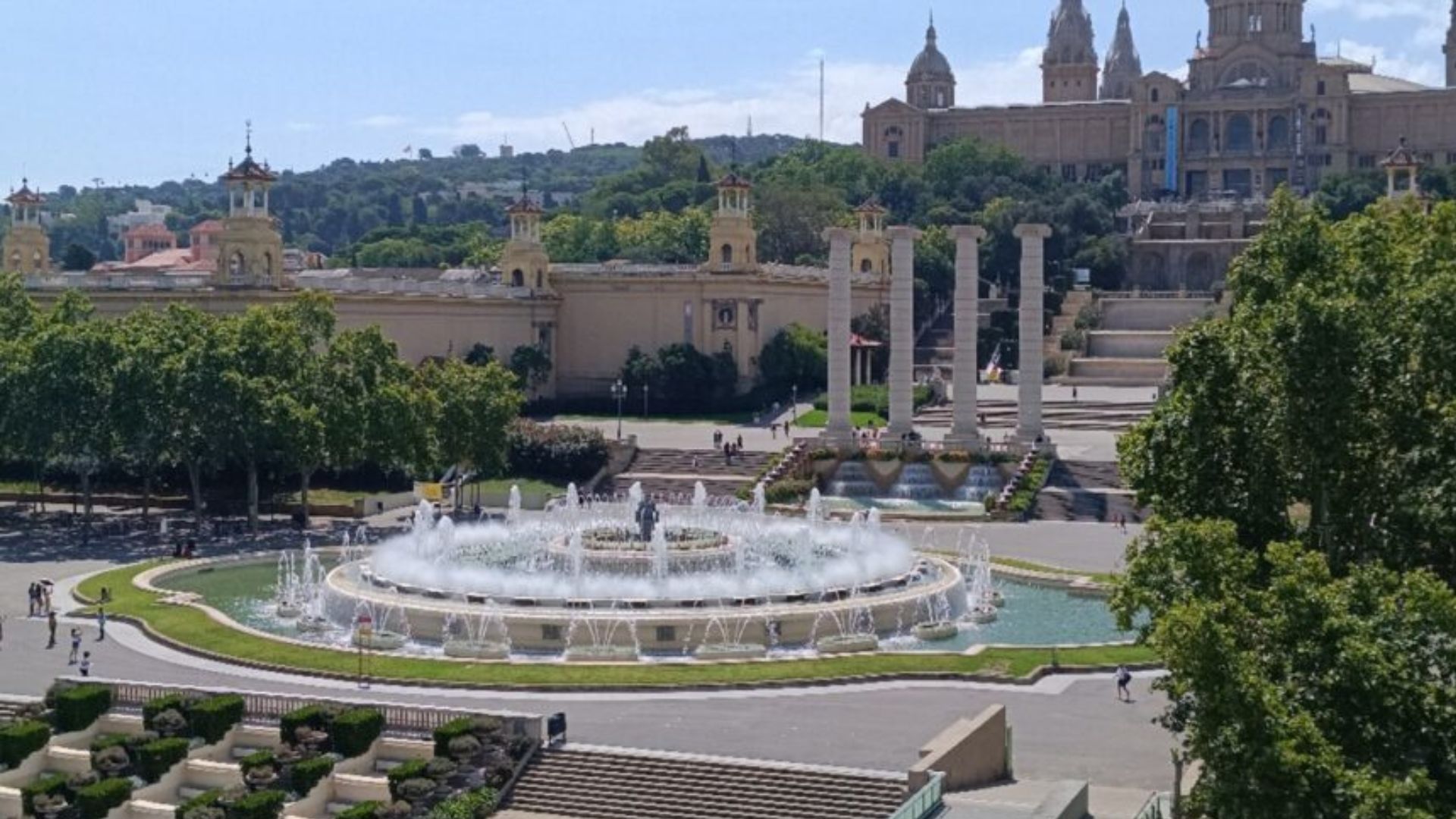 Font Màgica de Montjuïc, que acaba la renovació del sistema de so