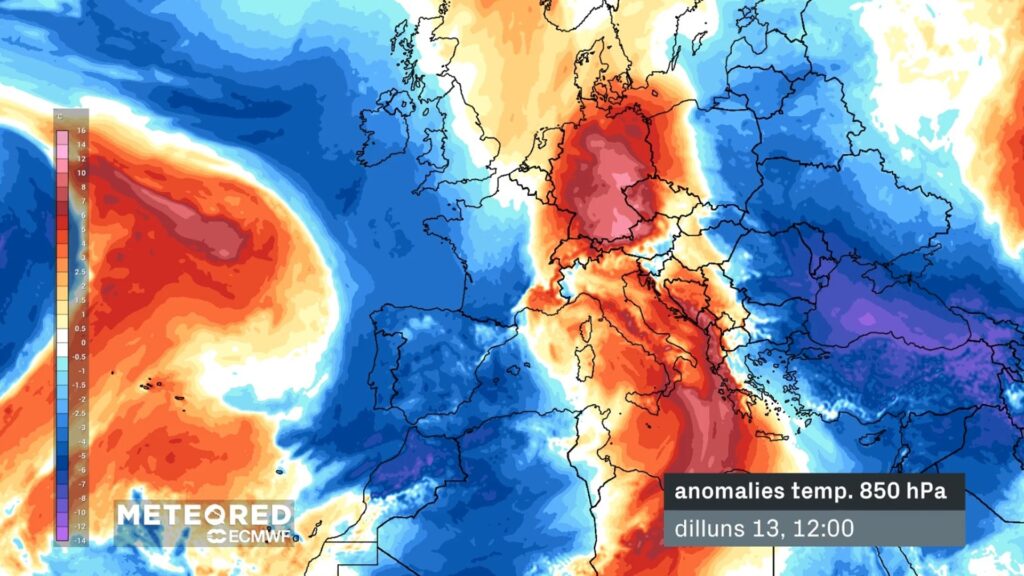 Clatellada de la temperatura aquest diumenge: pluja i fresca en el retorn de la normalitat | pluja, previsió del temps