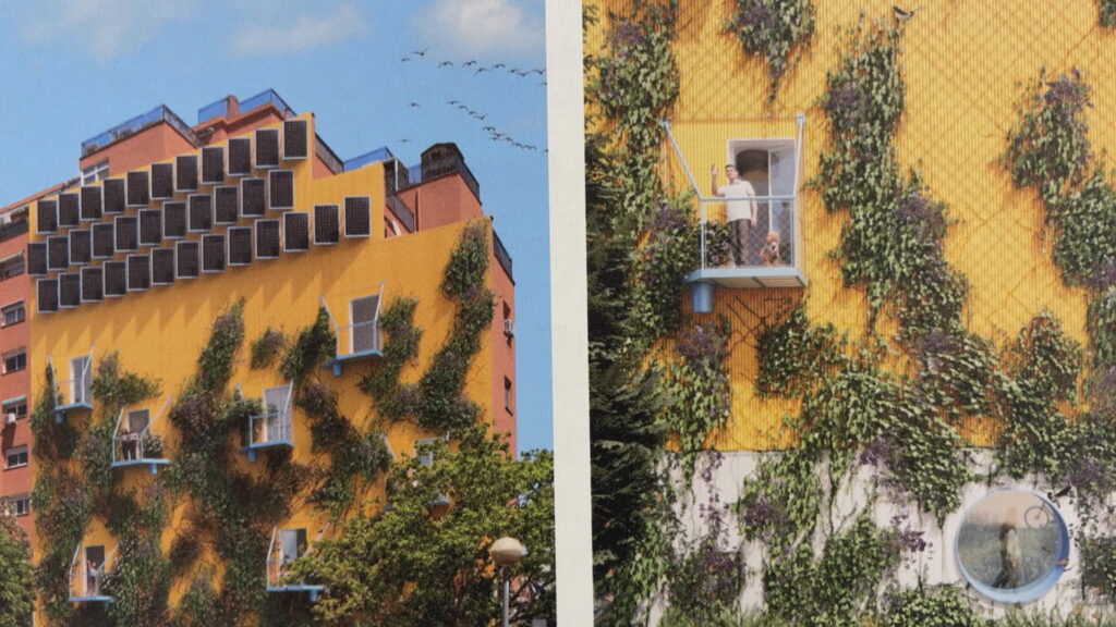 La capitalitat d'arquitectura anima els veïns a obrir finestres i balcons a les parets mitgeres | Barris, obres