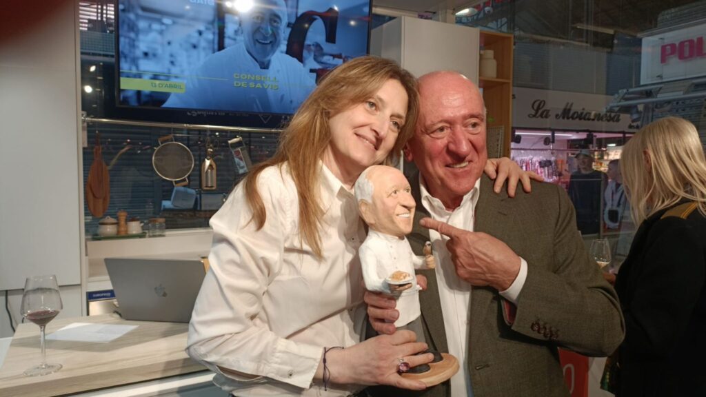 Homenatge a Carles Gaig al Mercat de la Boqueria