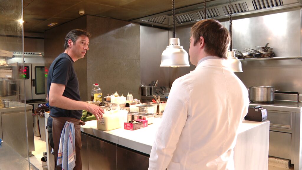 Marc s&iacute;ndrome de Down restaurant Tragaluz