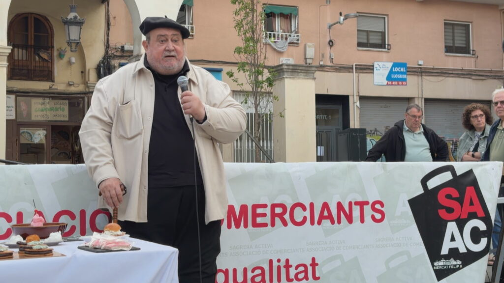Joan Pallarès, historiador encarregat de seleccionar les 15 industries homenetjades a la primera ruta gastronòmica de la Sagrera