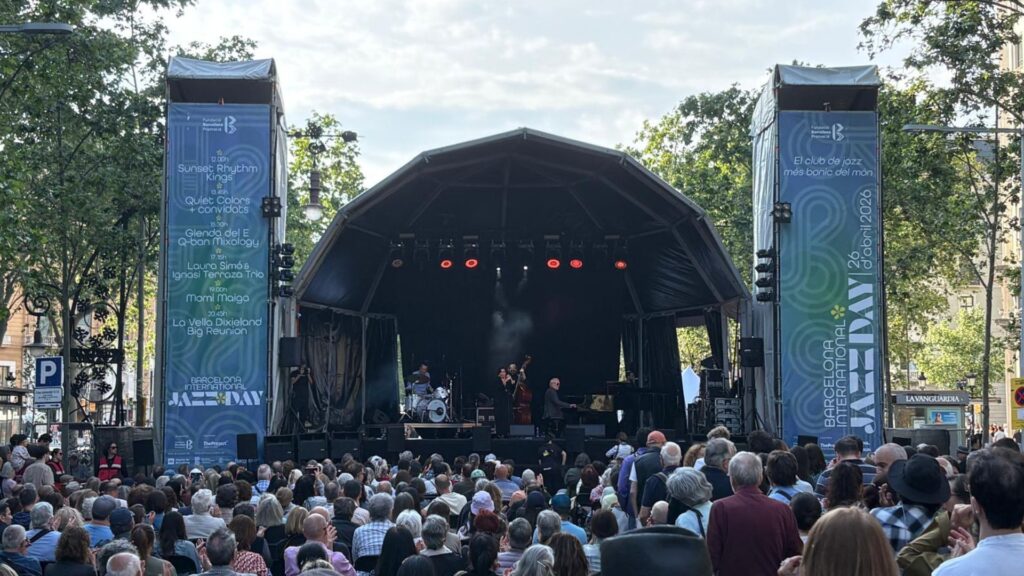 10 hores de música en directe al passeig de Gràcia per celebrar el Dia Internacional del Jazz | Festival de Jazz de Barcelona, jazz, música en directe, passeig de Gràcia