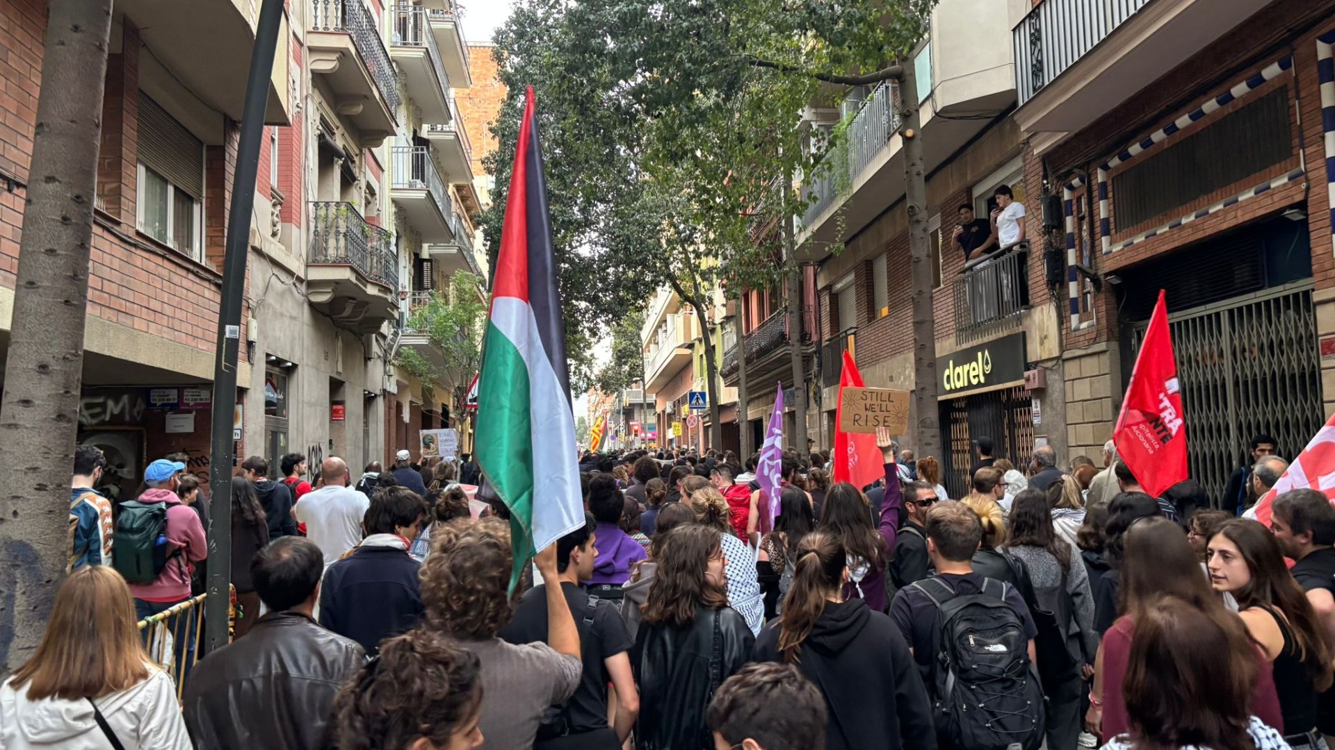 Protesta per condemnar l'acció d'Israel contra la flotilla i demanar l'alliberament dels detinguts | Flotilla, Israel, manifestacions a Barcelona, Palestina, protestes