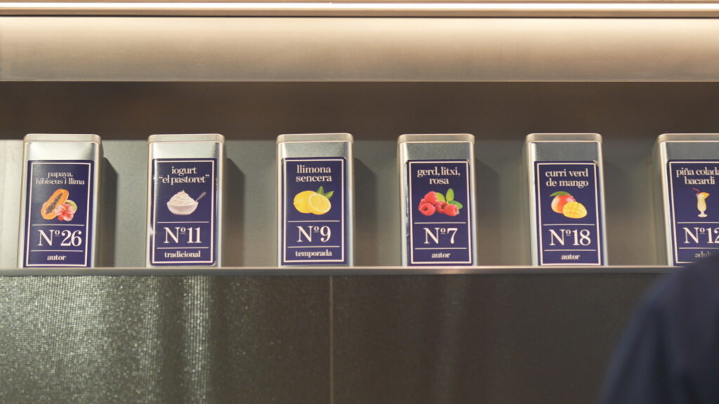 N&uacute;meros receptes de gelats de Gelato Collection