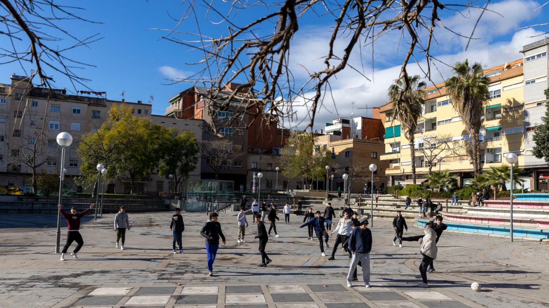 Plaça Àngel Pestanya a la Prosperitat