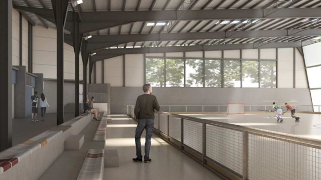 així serà pista esportiva de la Sagrera