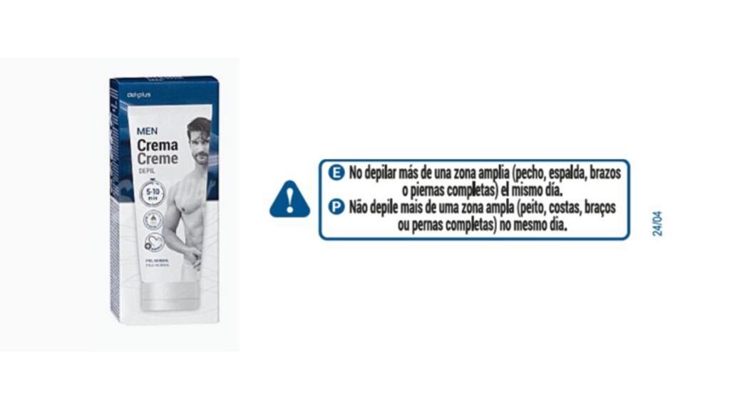 Retiren de la venda una crema depilatòria masculina pel risc d'una sobreexposició al producte | consumidors, medicaments, salut pública