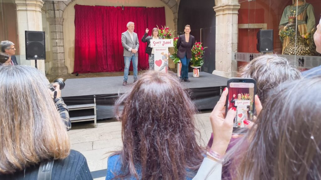 Sant Jordi 2026 esmorzar Palau Virreina Barcelona