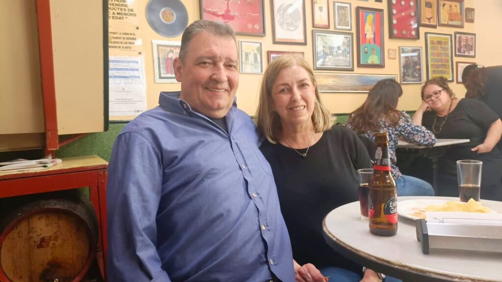 El Tano i la Maricel, antics propietaris de la Vermuteria del Tano