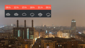 Cel gris i britànic en espera dels plugims bruts de fang: diumenge, 12 d’abril, afluixa la calor