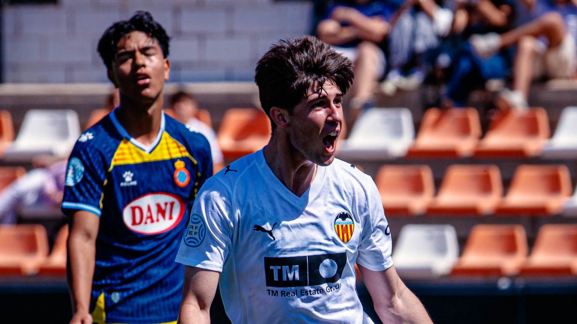 L'Espanyol B perd contra el València Mestalla