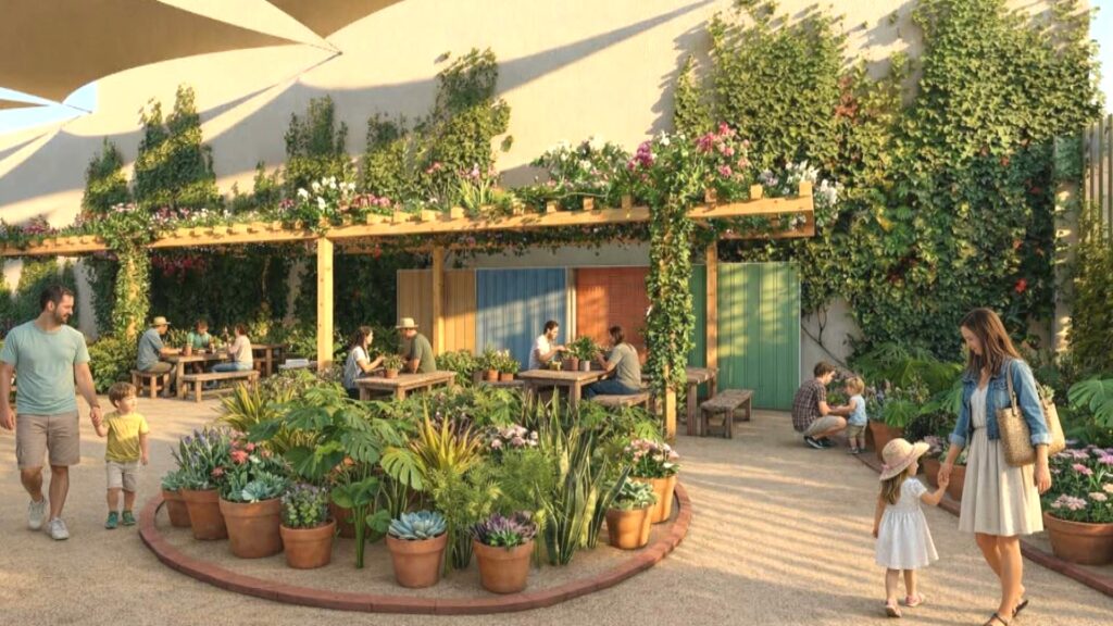 render projecte reforma jardi del silenci