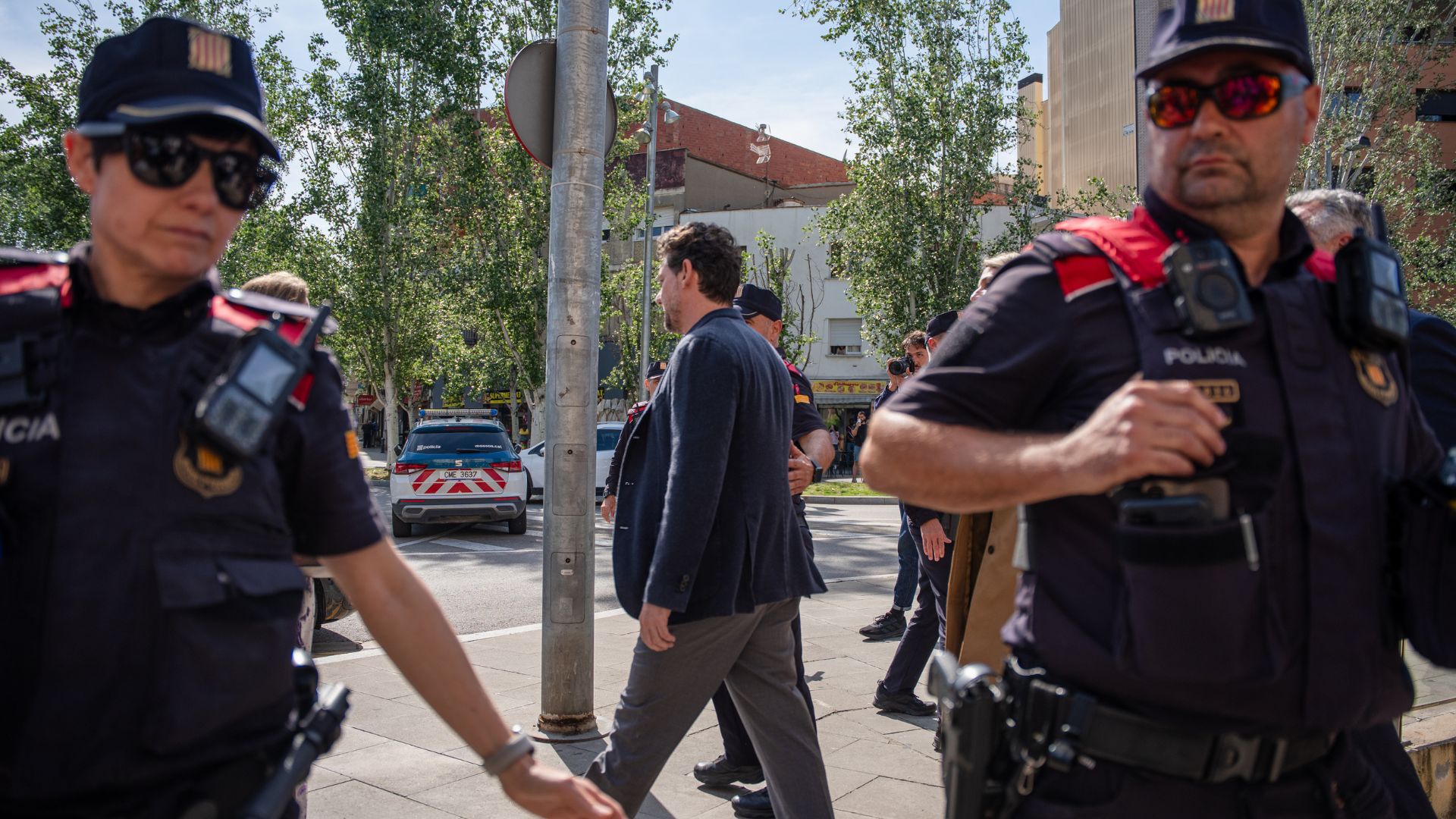 Jonathan Andic surt en llibertat dels jutjats de Martorell