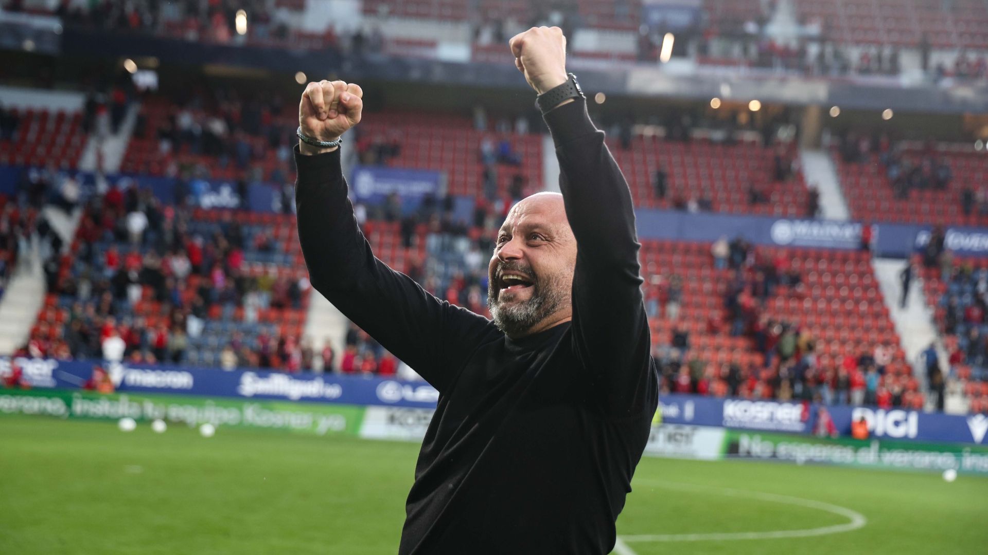 Manolo Gonzalez post Osasuna