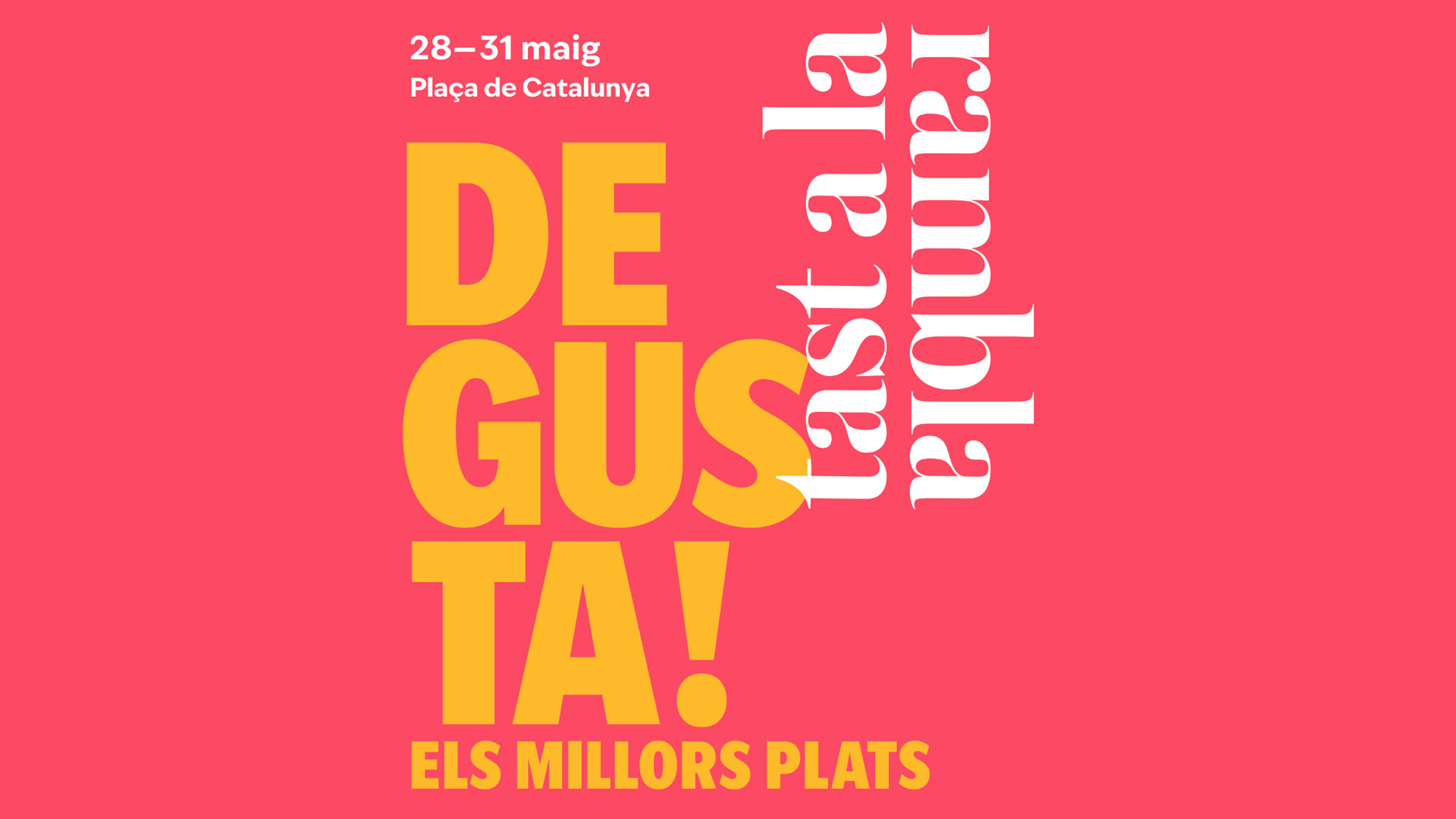 tast a la Rambla 2026 cartell