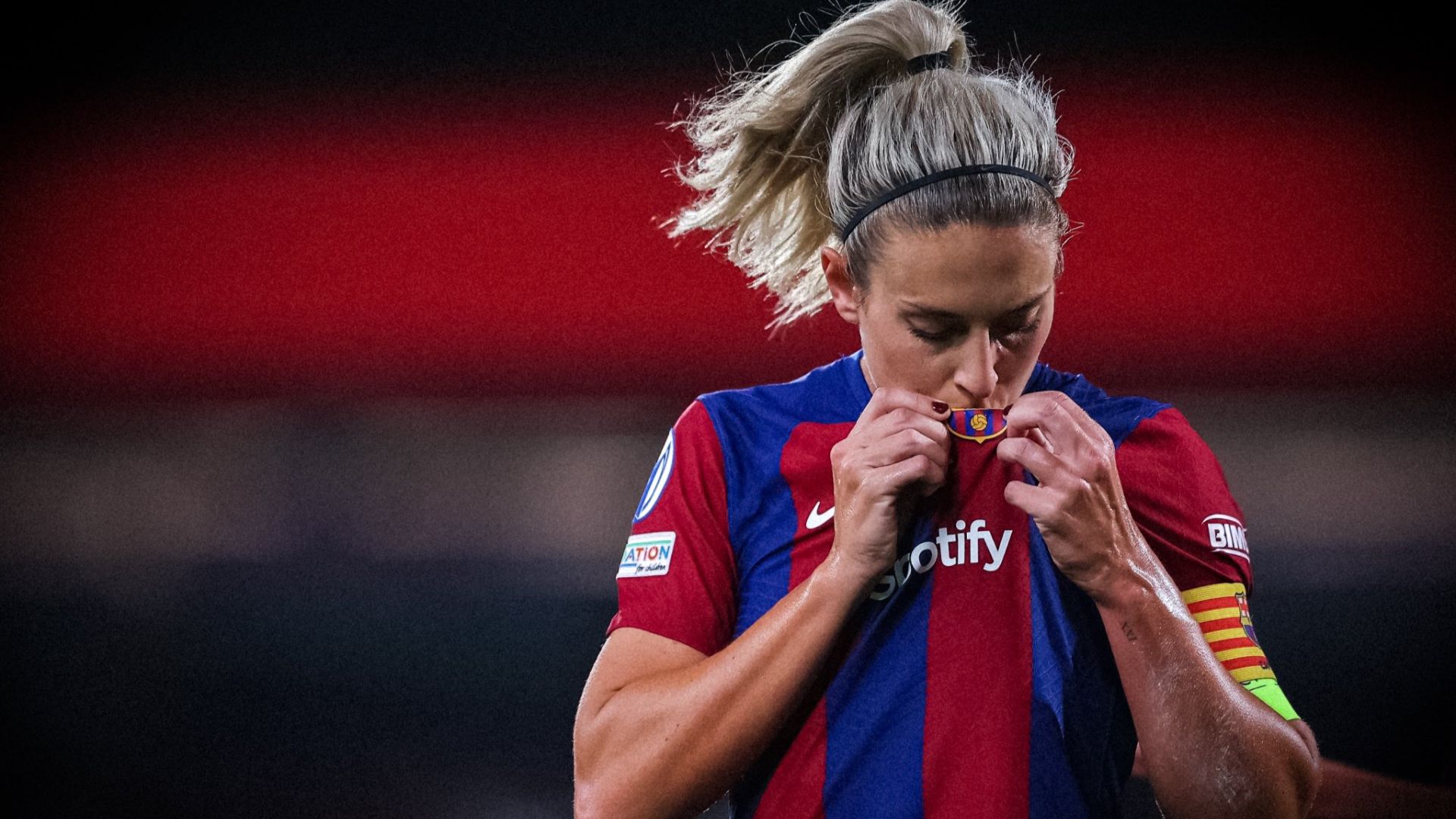 Comiat Alexia Putellas del FC Barcelona