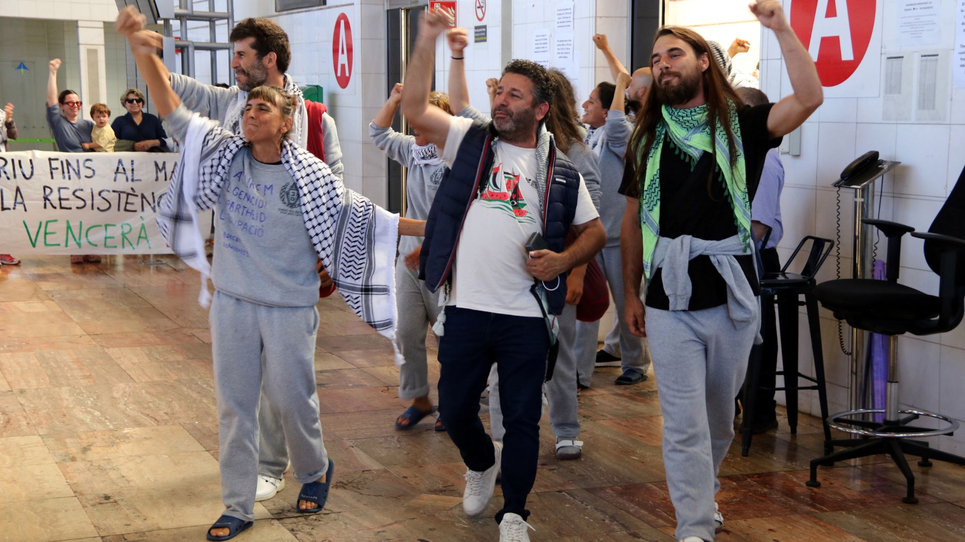 Alliberament activistes flotilla