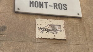 Ruta pels noms, plaques i curiositats urbanes de Sants, Hostafrancs i la Bordeta